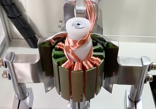 自動電感線圈繞線機工作原理