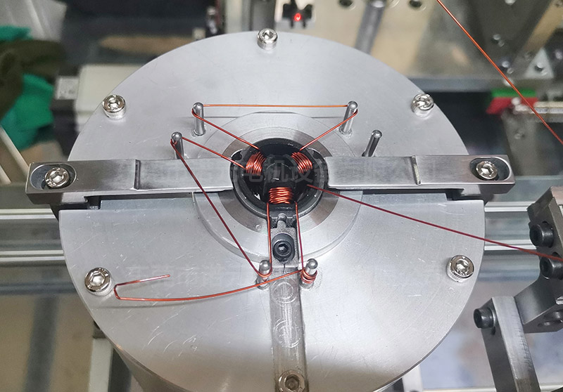 吸塵器電機繞線機